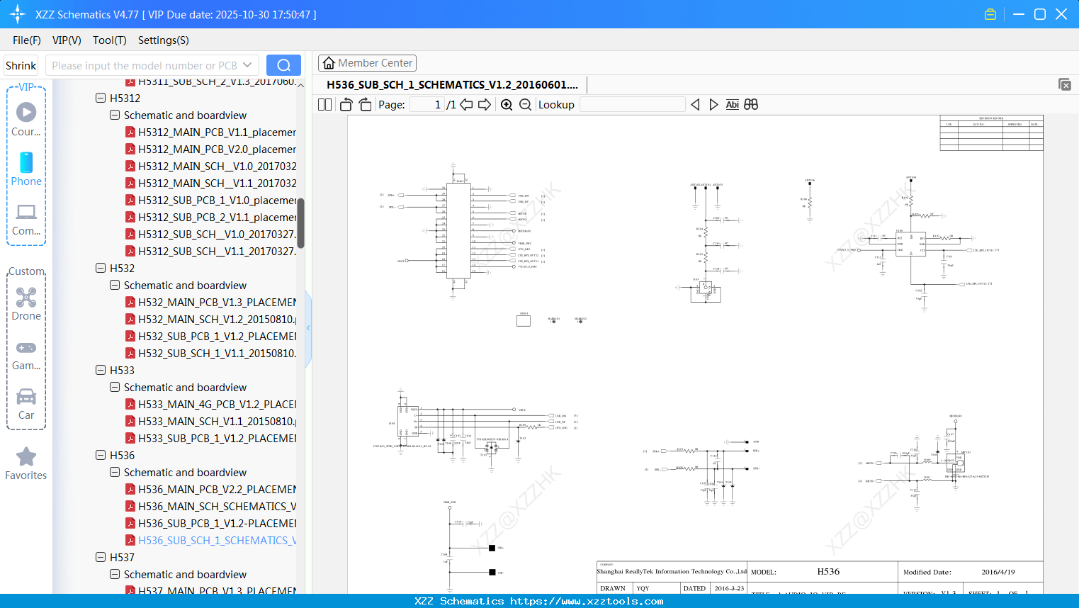 Infinix H536_SUB_SCH_1_SCHEMATICS_V1.2_20160601